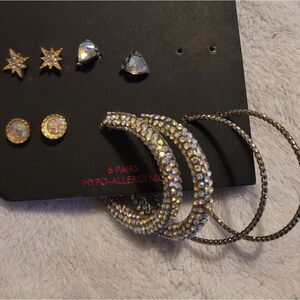 Fine jewelry 2pair earrings